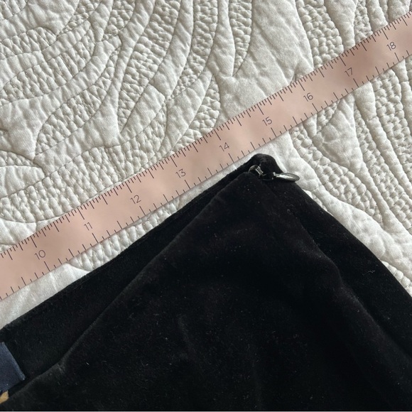 Piazza Sempione - Honia - Velvet Tapered Pants - Black - Picture 12 of 13